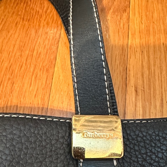 Burberry Black Leather Satchel - Picture 15 of 16